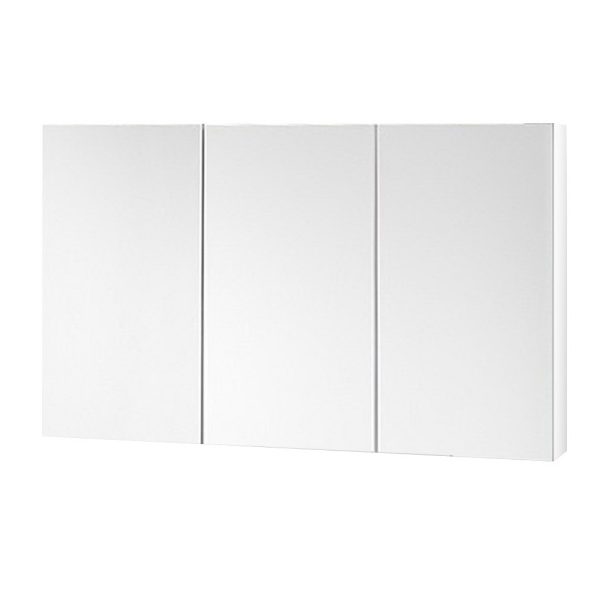 Bathroom Mirror Cabinet 1200x720mm White