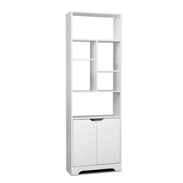 Bookshelf with Cabinet – GINA White