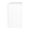 TV Cabinet Entertainment Unit Stand RGB LED Gloss Drawers 160cm White