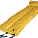 Trailblazer Self-Inflatable Foldable Air Mattress With Pillow – YELLOW