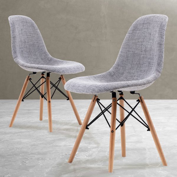 La Bella Retro Dining Cafe Chair DSW Fabric