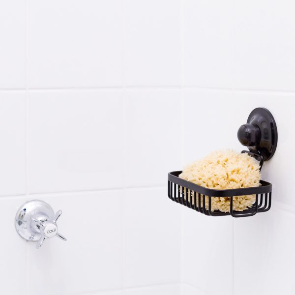 KiahLoc Soap Holder Basket Removable Stainless Suction