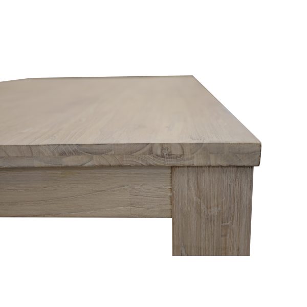 Foxglove Dining Table 150cm Solid Mt Ash Wood Home Dinner Furniture – White