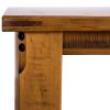 Teasel Dining Table 180cm Solid Pine Timber Wood Furniture – Rustic Oak