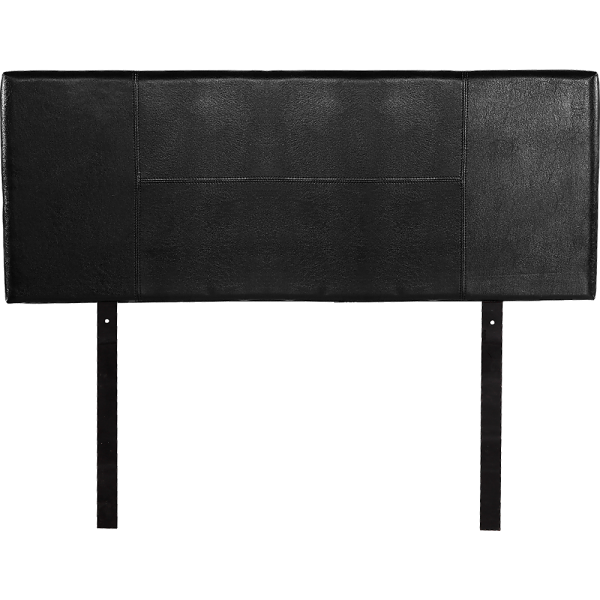 PU Leather Double Bed Headboard Bedhead – Black