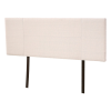 Linen Fabric Queen Bed Headboard Bedhead – Beige
