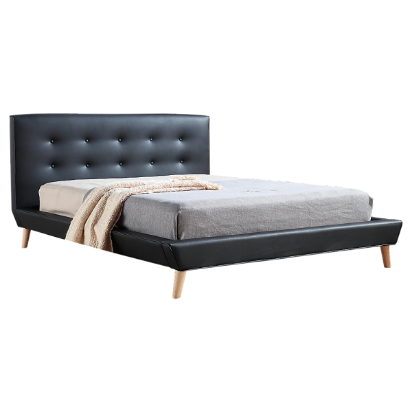Arden PU Leather Deluxe Bed Frame