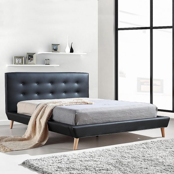 Arden PU Leather Deluxe Bed Frame
