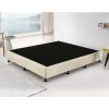 King Ensemble Bed Base Platinum Natural Sand Linen Fabric