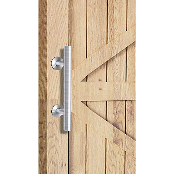 12″ Barn Door Handle Sliding Flush Pull Wood Door Gate Hardware Stainless Steel