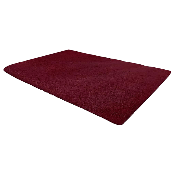 230x200cm Floor Rugs Large Shaggy Rug Area Carpet Bedroom Living Room Mat – Burgundy