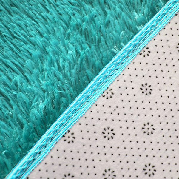 230x200cm Floor Rugs Large Shaggy Rug Area Carpet Bedroom Living Room Mat – Turquoise