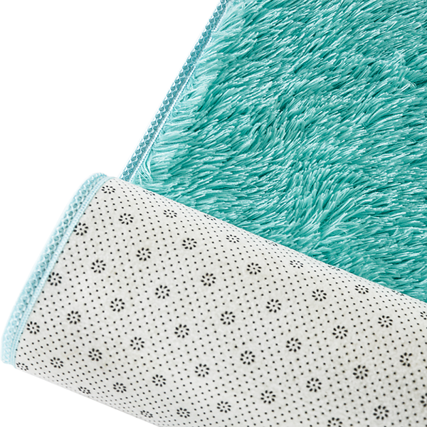230x200cm Floor Rugs Large Shaggy Rug Area Carpet Bedroom Living Room Mat – Turquoise