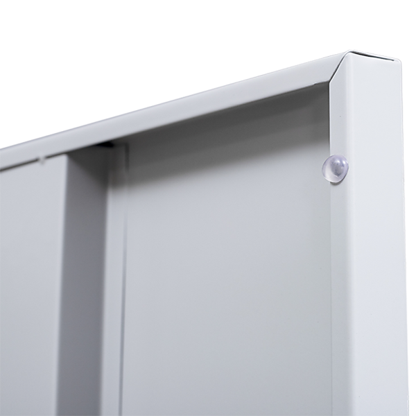 Standard Lock One-Door Office Gym Shed Clothing Locker Cabinet Grey