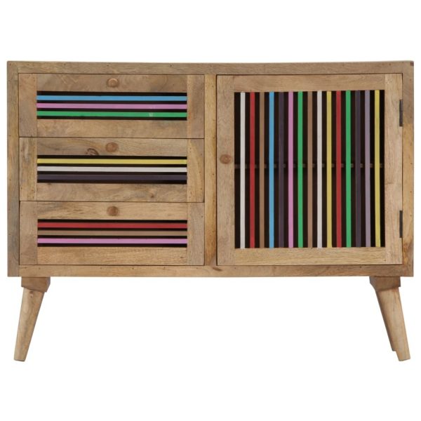 Sideboard 100x30x75 cm Solid Mango Wood