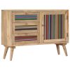 Sideboard 100x30x75 cm Solid Mango Wood