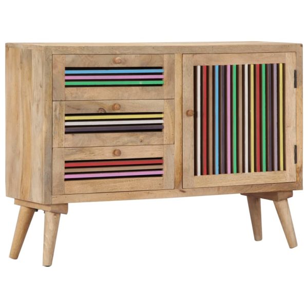 Sideboard 100x30x75 cm Solid Mango Wood