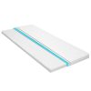 Mattress Topper 80×200 cm Cold Foam Egg Profile 6 cm