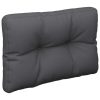 Pallet Cushions 5 pcs Anthracite Fabric