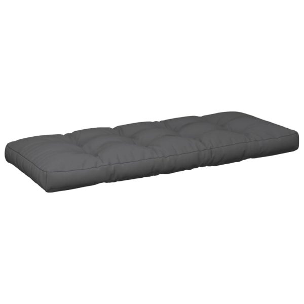 Pallet Cushions 5 pcs Anthracite Fabric