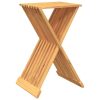 Folding Stool 40×32.5×70 cm Solid Wood Teak