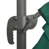 Cantilever Umbrella with Aluminium Pole Green 400×300 cm