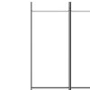 Tothill 3-Panel Room Divider White 150×220 cm Fabric