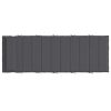 Sun Lounger Cushion Anthracite 180x60x3 cm Oxford Fabric