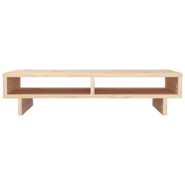 Monitor Stand 60x27x14 cm Solid Wood Pine