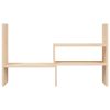 Monitor Stand (39-72)x17x43 cm Solid Wood Pine