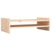 Monitor Stand 50x27x15 cm Solid Wood Pine