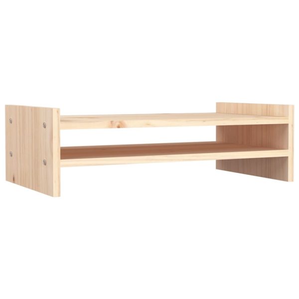 Monitor Stand Solid Wood Pine