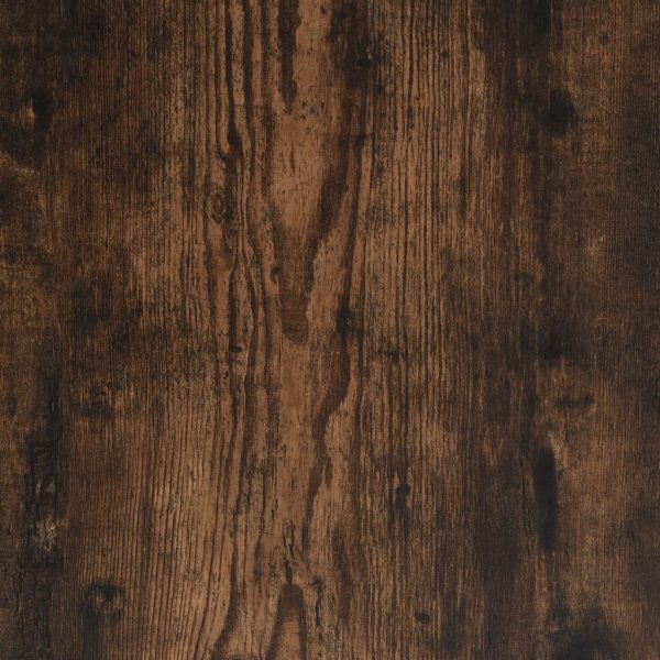 Corner Desk Smoked Oak 120x140x75 cm Engineered Wood