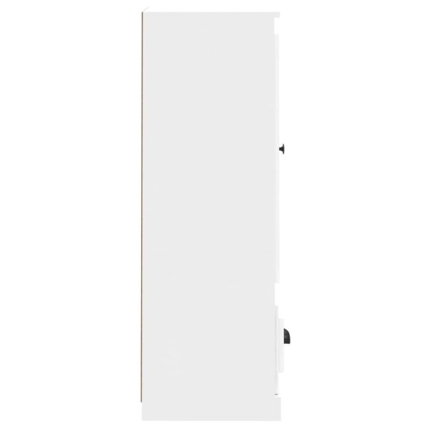 Highboard White 36×35.5×103.5 cm Engineered Wood