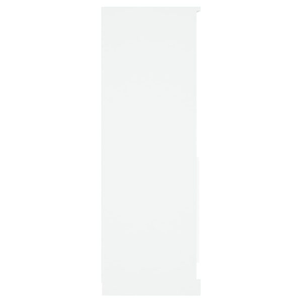 Highboard White 60×35.5×103.5 cm Engineered Wood