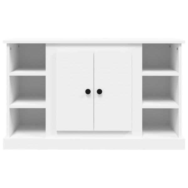 Sideboard White 100×35.5×60 cm Engineered Wood