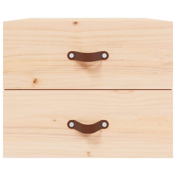 Hereford Wall-mounted Bedside Cabinets 2 pcs 50x36x40 cm