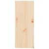 Wine Cabinet 62x25x62 cm Solid Wood Pine