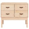 Console Cabinet 90x40x78 cm Solid Wood Pine