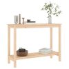 Console Table 110x40x80 cm Solid Wood Pine