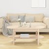 Coffee Table 110x55x45 cm Solid Wood Pine