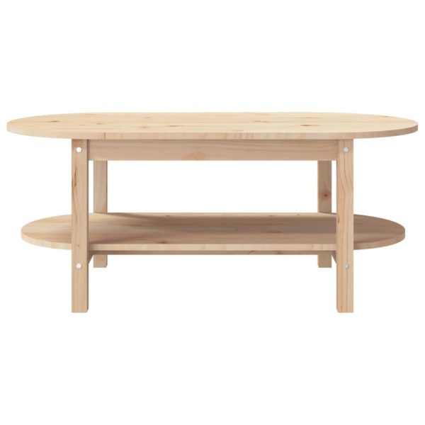 Coffee Table 110x55x45 cm Solid Wood Pine