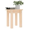 Coffee Table Ø 35×35 cm Solid Wood Pine