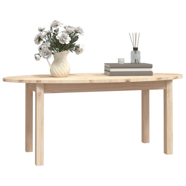 Coffee Table 110x55x45 cm Solid Wood Pine