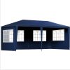 Gazebo 3×6 Outdoor Marquee Gazebos Wedding Party Camping Tent 6 Wall Panels