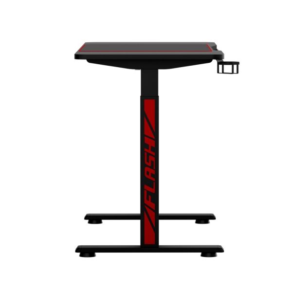 Electric Standing Desk Gaming Desks Sit Stand Table RGB Light Home Office
