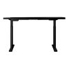 Electric Standing Desk Height Adjustable Sit Stand Desks Table Black