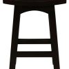 Tokyo Timber Kitchen Counter Stool H 67 cm (Black Caramel)