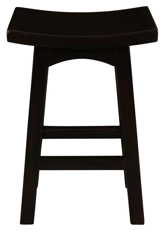 Tokyo Timber Kitchen Counter Stool H 67 cm (Black Caramel)