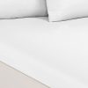 Royal Comfort 1500 Thread Count Cotton Rich Sheet Set 3 Piece Ultra Soft Bedding – Double – Stone